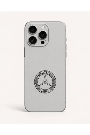 Gümüş Mercedes — Tüm Telefonlara Uyumlu Kaplama | Sipariş Sonrası Marka ve Modelinizi İletiniz