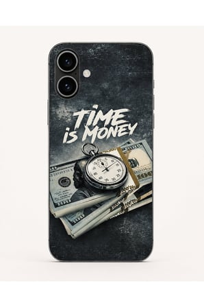 Time is Money - Tüm Telefonlara Uyumlu Kaplama | Sipariş Sonrası Marka ve Modelinizi İletiniz