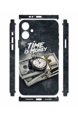 Time is Money - Tüm Telefonlara Uyumlu Kaplama | Sipariş Sonrası Marka ve Modelinizi İletiniz