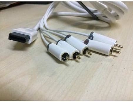 Platoon Ekstra Kaliteli 2 Metre Nintendo Wii Component Kablo 5 RCA