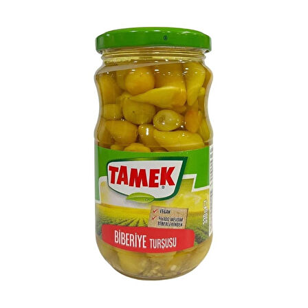Tamek Biberiye Turşusu 330 gr Cam x 3 Adet