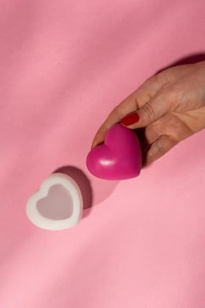 Kalp 3D Mum Kalıbı (Silikon)