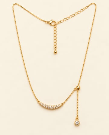 Bilfa Işıltı Çiçeği Lariat Kolye