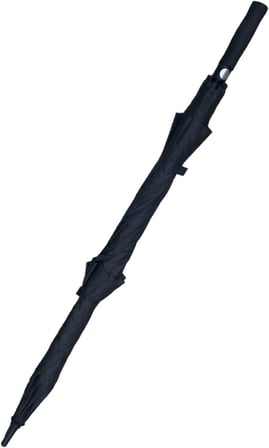 XXL Otomatik Golf Şemsiyesi, 150 cm Çap, Çift Katlı, 2-3 Kişilik, Siyah Pongee Kumaş, Karbon Fiber,