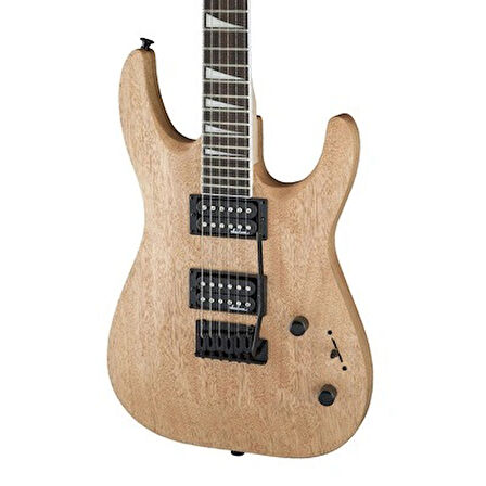 JACKSON JS22 DİNKY ARCH TOP 2-POİNT TREMOLO AMARANTH KLAVYE NATURAL OİL ELEKTRO GİTAR