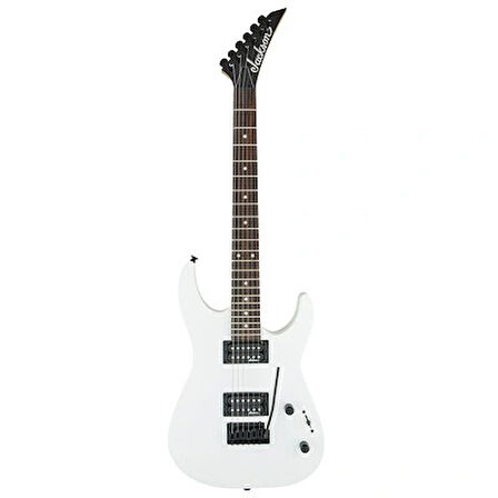 JACKSON JS11 DİNKY 2-POİNT TREMOLO AMARANTH KLAVYE BEYAZ ELEKTRO GİTAR