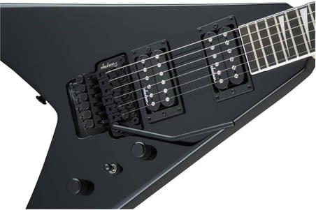 Jackson JS32 King V Floyd Rose Amaranth Klavye Gloss Black Elektro Gitar
