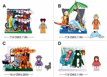Mini Handcraft Bisikleti Yapım Seti, 119 Parça