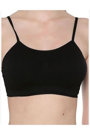 Siyah Kadın Pedli Toparlayıcı Sütyen Korse - 706 Siyah XL