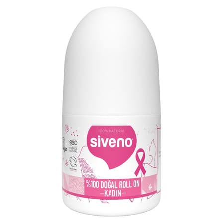 3 Adet Siveno Roll-On Deodorant Kadınlar İçin 50 Ml