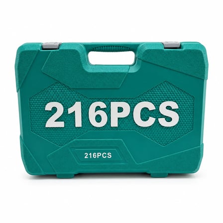 Lunaev 216 Parça Lokma Seti Lokma - Soket - Bits Adaptör - 3AD.CIRCIR Kolu Plastik Çantalı
