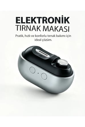 Elektrikli Tırnak Makası Pratik M7 Otomatik Tırnak Kesme ve Törpüleme Cihazı