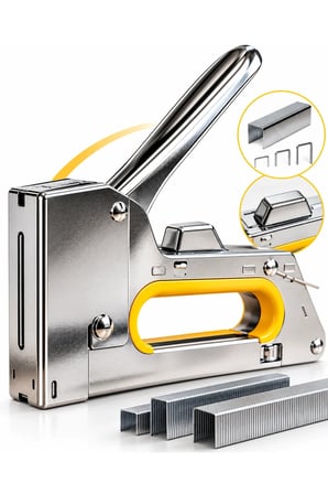 El Tipi Manuel Zımba Tabancası 4-6-8 mm No.13 Ergonomik Tutma Kollu Çok Amaçlı Zımba Makinesi
