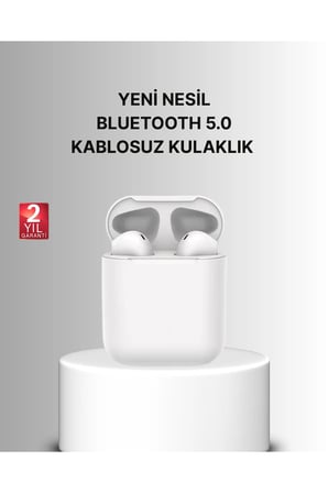 Dokunmatik Kontrollü 2. Nesil Bluetooth 5.0 Uzun Pil Ömürlü Kulaklık