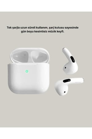 Dokunmatik Kontrollü 2. Nesil Bluetooth 5.0 Uzun Pil Ömürlü Kulaklık