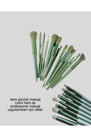 Cilt Dostu Profesyonel Makyaj Fırça Seti Pudra ve Fondöten İçin Uygun