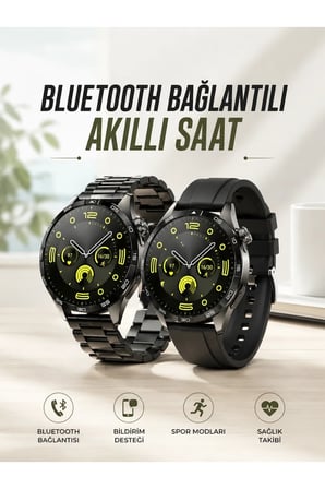 Akıllı Saat Sesli Görüşme, NFC Uyumlu, Bildirim Görme ve Uyku ve Sağlık Takibi