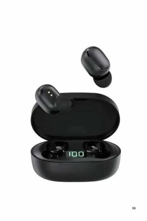 Kulaklık Dijital Göstergeli Bluetooth Bağlantılı Kablosuz Kulak İçi Mikrofonlu Dokunmatik Kontrol