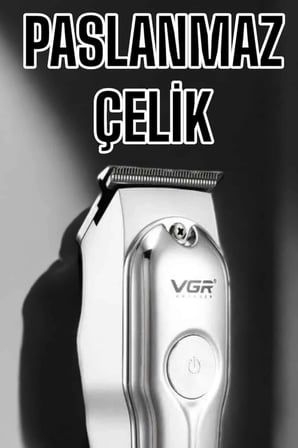 Tıraş Makinesi Güçlü Motor Şarjlı Uzun Pil Ömürlü