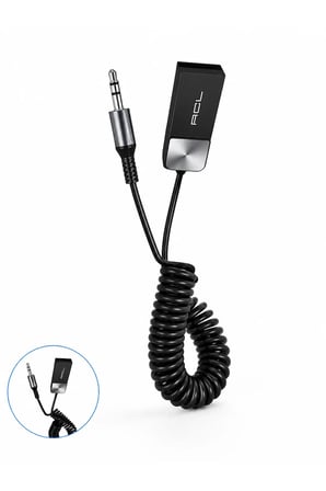USB Bluetooth AUX Ses Adaptörü Kablosuz Müzik Aktarım Cihazı