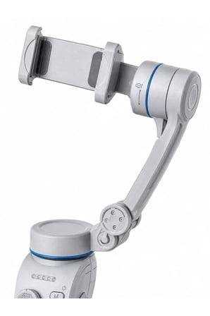 Profesyonel Telefon Gimbal Stabilizer 3 Eksen Sabitleme Çoklu Çekim Modları Uzun Pil Ömürlü Taşınabilir Tasarım