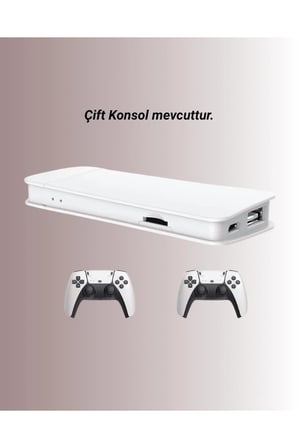 M15 Retro Konsol – 20.000 Oyunlu, Çift Gamepadli, 4K HDMI