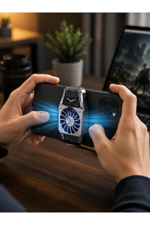 Telefon Soğutucu Fan Aktif Soğutma Sistemi ile Güçlü Performans