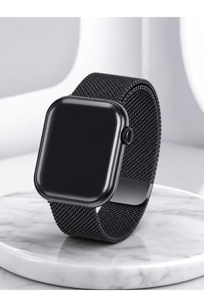 Bluetooth Görüşmeli Dokunmatik Akıllı Saat 3 Farklı Kordon Seçeneği