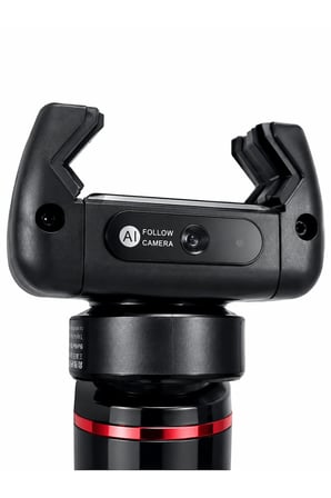 AI Takipli Gimbal Selfie Stick 360° Otomatik Yüz Takibi Bluetooth Kumandalı Uzayabilir Tripodlu Telefon Sabitleyici