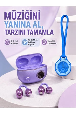 Kablosuz Stereo Kulaklık ve Mavi Askılı Çanta Saati İkili Fırsat Paketi – Günlük Kullanım Kablosuz Stereo Kulaklık ve Mavi Askılı Çanta Saati İkili Fırsat Paketi