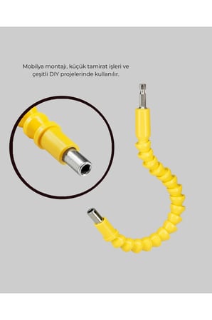12 Parça Akrobat Bits Seti Çok Amaçlı Vidalama Dayanıklı Çelik Yeni Nesil