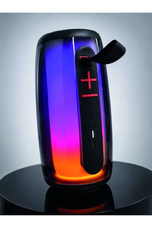 RGB Işıklı Bluetooth Hoparlör Güçlü Ses Type-C Şarjlı Taşınabilir Kablosuz Speaker