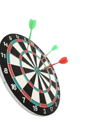 Evde, Ofiste ve Oyun Alanlarında Kullanıma Uygun Sağlam Ahşap Gövdeli Dart Tahtası