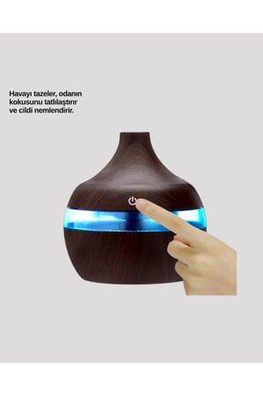 Prizden Çalışan Sessiz Ultrasonik Hava Nemlendirici Difüzör Yeni Nesil