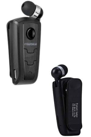 Mikrofonlu Makaralı Bluetooth Kulakiçi Kulaklık Android ve İOS Uyumlu Yeni Nesil