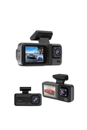 Tam Kapsamlı Araç Güvenliği: 3 Kameralı Full HD Kayıt Sistemi ile Ön, İç ve Arka Görüş