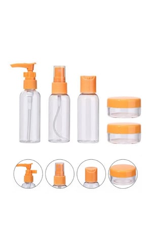 Seyahat Boy 5’li Kozmetik Dolum Seti 30 ml Sızdırmaz Tasarım
