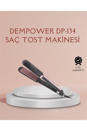 DP-134 Tost Saç Şekillendirici – Hızlı Isınan, Kalıcı ve Belirgin Dalgalar İçin İdeal