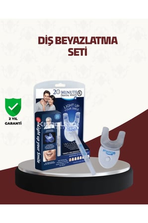 Evde Kullanıma Uygun LED Teknolojili Diş Beyazlatma Kiti