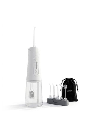 IPX7 Su Geçirmez Şarjlı Ağız Duşu 320 ml Su Tanklı Ayarlanabilir Basınçlı