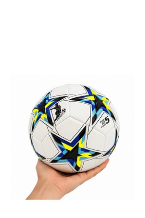 Profesyonel Dikişli Futbol Topu Dayanıklı Kaymaz Yüzeyli Antrenman Topu
