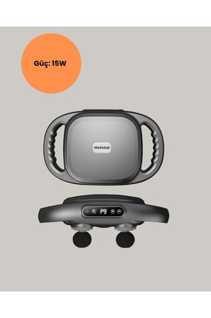 Fonksiyonlu Şarjlı Masaj Aleti 6 Başlık 2000 mAh Ergonomik Gövde Yeni Nesil