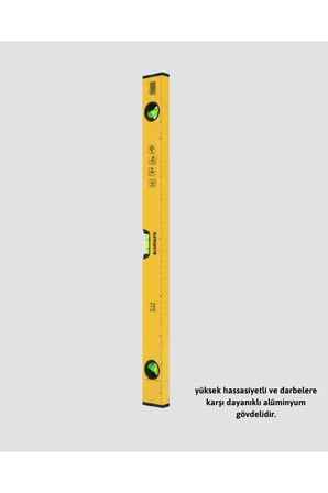 Profesyonel 600 mm Su Terazisi Duvar ve Montaj İşleri İçin Yeni Nesil