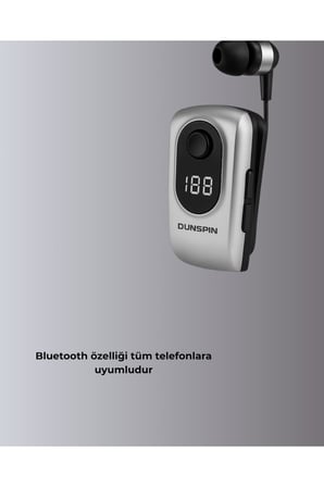 Titreşimli Bluetooth Kulaklık – Uzun Pil Ömrü, Dijital Ekranlı Kablosuz Tasarım Yeni Nesil