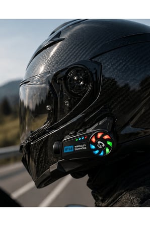 Kask Kamerası Bluetooth Bağlantılı 1080P Kayıt ve Akıllı Kontrol Sistemi