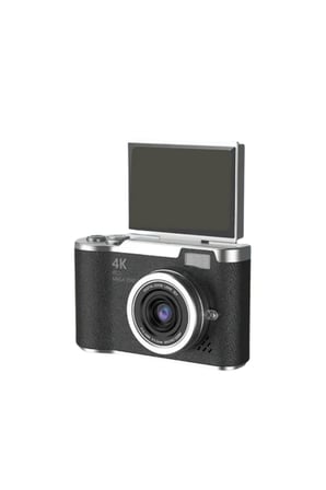4K Video Çekim Özellikli Dijital Kamera 48 MP 8X Zoom ve 180 Derece Döner Ekranlı