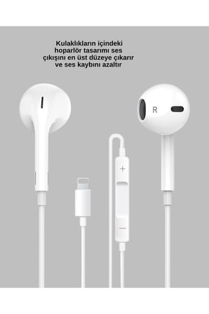 Ergonomik Tasarımlı Stereo Ses Performanslı Kablolu Kulaklık Yeni Nesil