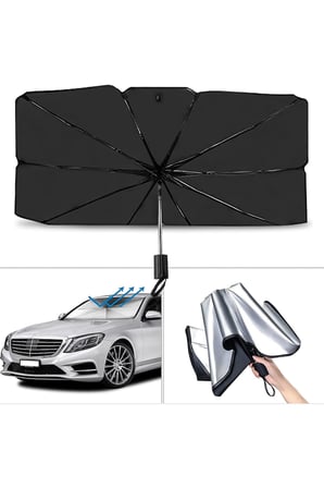 Citroen C-Elysee, Fiat Albea, Renault Thalia, Hyundai Accent Era, Ford Fusion Uyumlu Oto Şemsiye