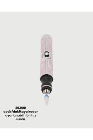 USB Şarjlı Profesyonel 20.000 RPM Elektrikli Oje Sökücü ve Tırnak Bakım Aleti