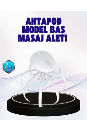 Taşınabilir Elektrikli Kafa Masaj Cihazı Sessiz Motor ve Ergonomik Tasarım